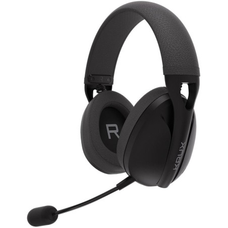 Krux headset Clapz Wireless Black / bezdrátový / 2,4GHz / USB / BT/ lehký / černý