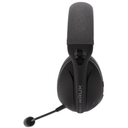 Krux headset Clapz Wireless Black / bezdrátový / 2,4GHz / USB / BT/ lehký / černý