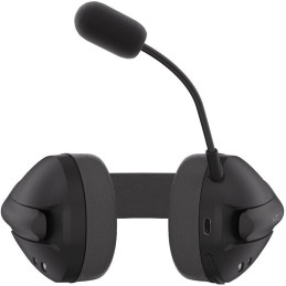 Krux headset Clapz Wireless Black / bezdrátový / 2,4GHz / USB / BT/ lehký / černý