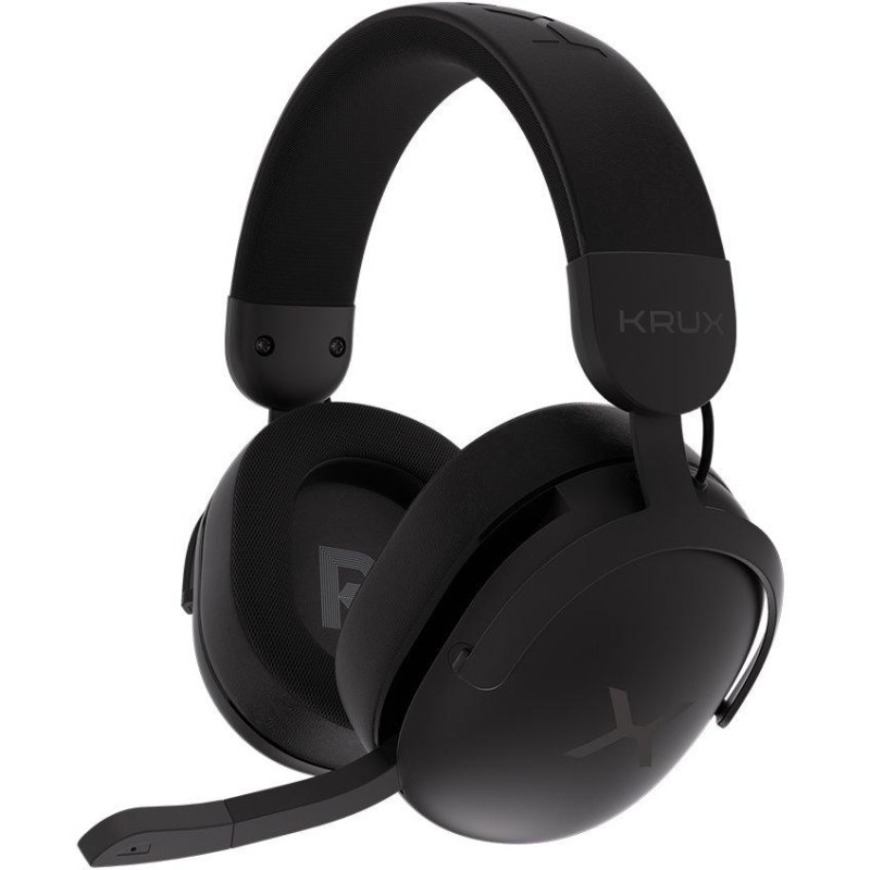 Krux headset Crave Pro Wireless / bezdrátový / 2,4GHz / USB / BT / černý