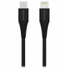 Swissten nabíjecí kabel usb-c / lightning 1,0 m černý