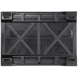 CHIEFTEC Visio / ATX / dvoukomorová / 6x120mm ARGB fan / 2xUSB 3.0 / USB-C / tvrz.sklo / černá