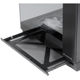 CHIEFTEC Visio / ATX / dvoukomorová / 6x120mm ARGB fan / 2xUSB 3.0 / USB-C / tvrz.sklo / černá