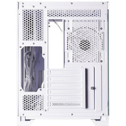 CHIEFTEC Visio / ATX / dvoukomorová / 6x120mm ARGB fan / 2xUSB 3.0 / USB-C / tvrz.sklo / bílá