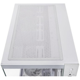 CHIEFTEC Visio / ATX / dvoukomorová / 6x120mm ARGB fan / 2xUSB 3.0 / USB-C / tvrz.sklo / bílá