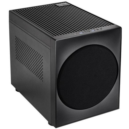 CHIEFTEC The Cube CI-03B-OP / M-ATX / 200mm fan / 2xUSB 3.0 / bez zdroje / HiFi design / černá