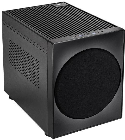 CHIEFTEC The Cube CI-03B-OP / M-ATX / 200mm fan / 2xUSB 3.0 / bez zdroja / HiFi design / čierna