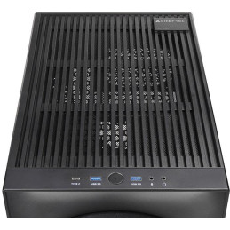 CHIEFTEC The Cube CI-03B-OP / M-ATX / 200mm fan / 2xUSB 3.0 / bez zdroje / HiFi design / černá