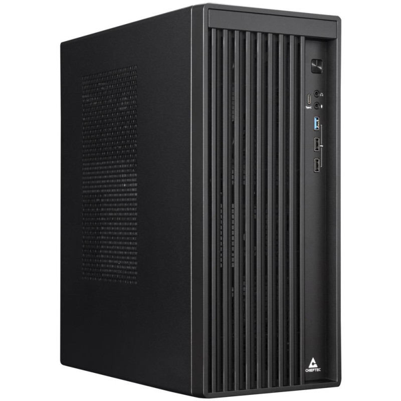 CHIEFTEC Uni BS-20B-OP / miniATX / 90mm fan / 2xUSB 2.0 / USB 3.0 / USB-C / černá