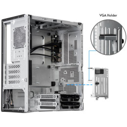 CHIEFTEC Uni BS-20B-OP / miniATX / 90mm fan / 2xUSB 2.0 / USB 3.0 / USB-C / černá