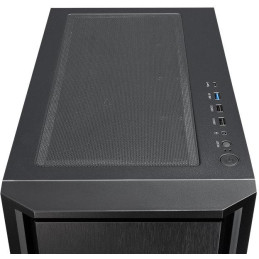 CHIEFTEC Pro Midi Q / ATX / 120mm fan / 2xUSB 2.0 / USB 3.0 / USB-C / tvrzené sklo / černá