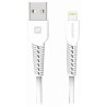 Kabel danych Swissten USB/lightning biały 1,2 m (opakowanie ekologiczne)