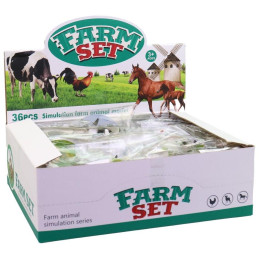 Zvířátka farma, 36 ks v display boxu
