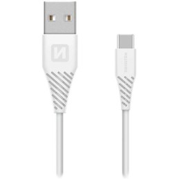 Swissten datový kabel usb/usb-c bílý 1,2m