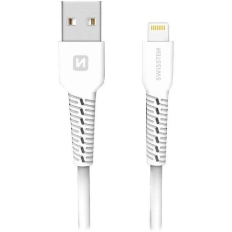 Swissten datový kabelusb/lightning bílý 1,2m  (samoprodavač)