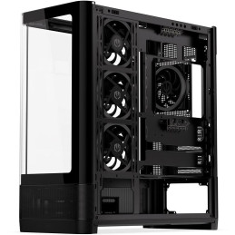 Endorfy skříň Aquarius 8000 Corona / ATX / 4x120mm ARGB fan / USB 3.0 / USB-C / panoramatická / zaoblené sklo / černá