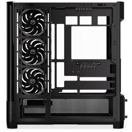 Endorfy skříň Aquarius 8000 Corona / ATX / 4x120mm ARGB fan / USB 3.0 / USB-C / panoramatická / zaoblené sklo / černá
