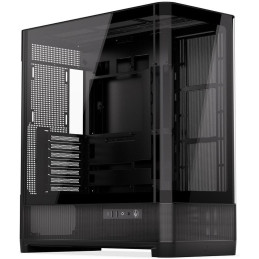 Endorfy skříň Aquarius 8000 Flex / ATX / až 10 fans / USB 3.0 / USB-C / panoramatická / zaoblené sklo / černá