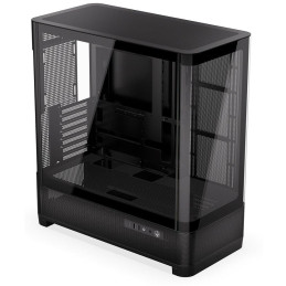 Endorfy skříň Aquarius 8000 Flex / ATX / až 10 fans / USB 3.0 / USB-C / panoramatická / zaoblené sklo / černá