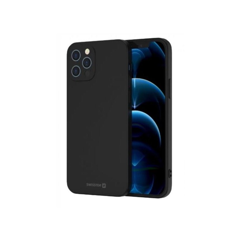 Swissten pouzdro soft joy pro apple iphone 16 plus černé
