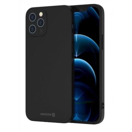 Swissten pouzdro soft joy pro apple iphone 16 plus černé