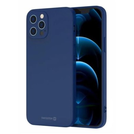 Swissten pouzdro soft joy pro apple iphone 16 modré
