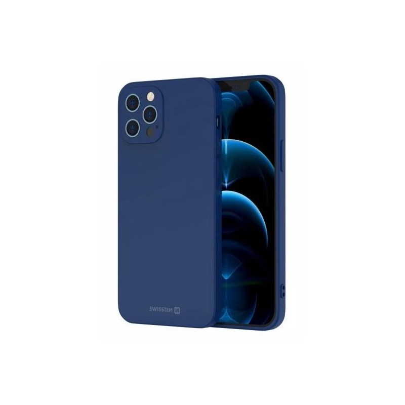 Swissten pouzdro soft joy pro apple iphone 16 plus modré