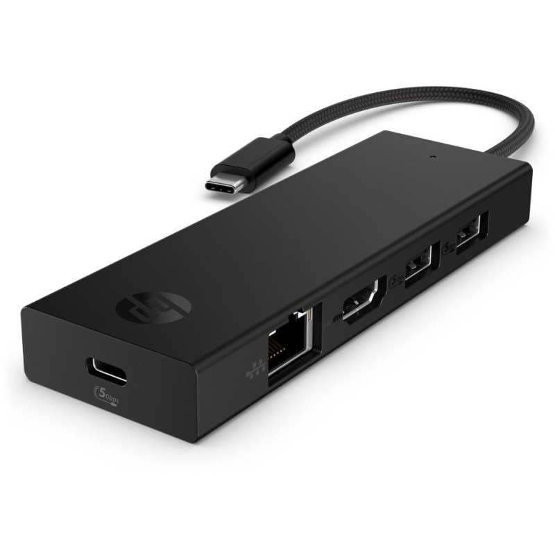 HP Portable USB-C 4K HDMI Hub