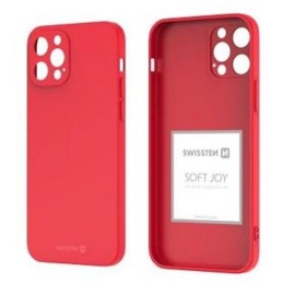 Swissten pouzdro soft joy pro apple iphone 16 červené