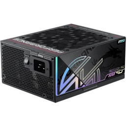 MSI zdroj MPG Ai1300TS PCIE5/ 1300W/ ATX3.1/ akt. PFC/ 12 let záruka/ 120mm ventilátor/ modulární/ 80PLUS Titanium