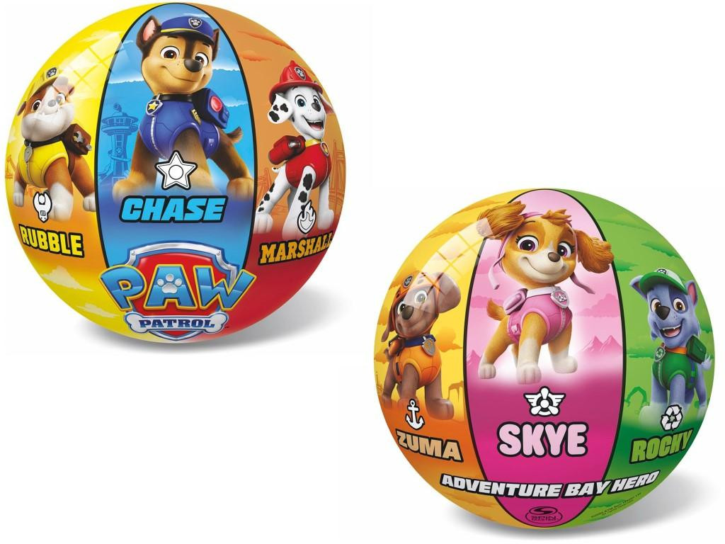 Lopta PAW PATROL 14 cm