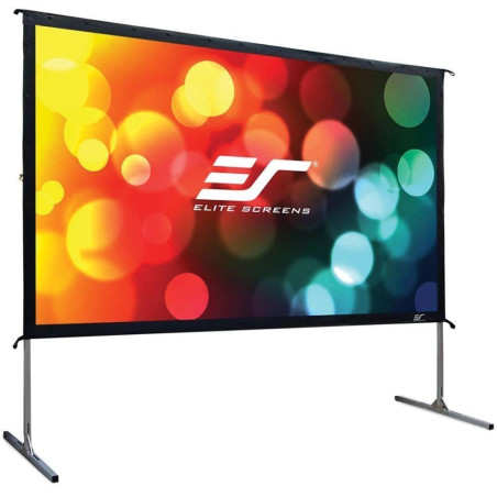 POŠKOZENÝ OBAL - ELITE SCREENS plátno mobilní outdoor stativ 150" (381 cm)/ 16:9/ 186,9 x 332 cm/ hliníkový/ přední a zadní pr..