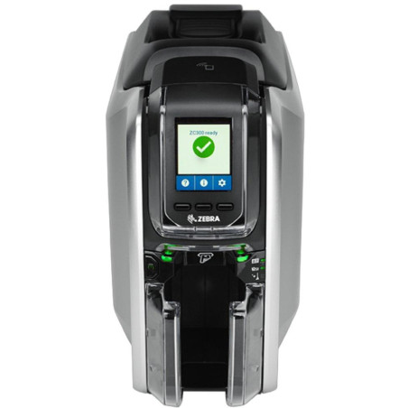 Zebra ZC300 Bundle / single sided / 12 dots/mm (300 dpi) / USB/Ethernet / display / CardStudio