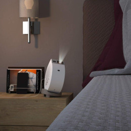 BenQ GV32/ LED Mini projektor/ DLP LED/ FULL HD/ 500ANSI/ 100 000:1/ HDMI/ USB-C/BT/ Wi-Fi/ AirPlay, Google Cast/Woofer