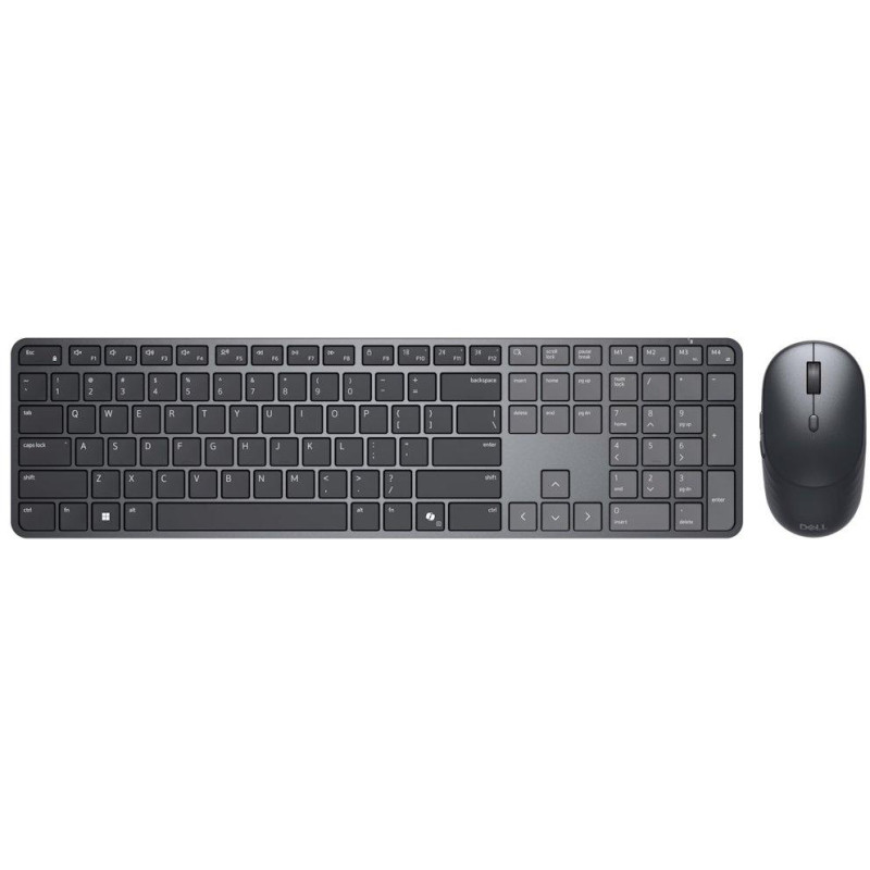 DELL KM726 bezdrátová klávesnice a myš GER/ německá - černá