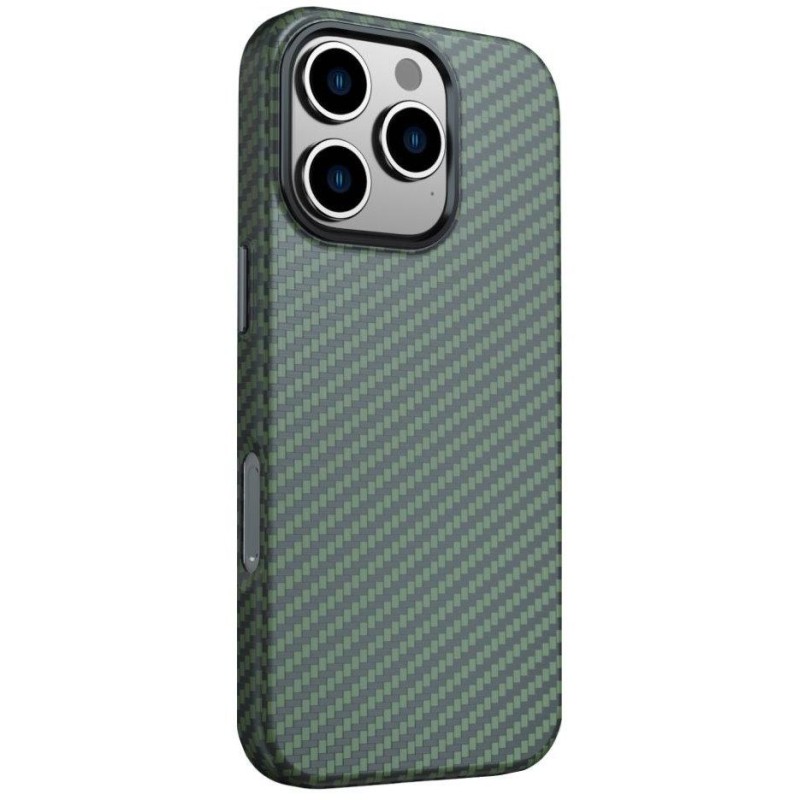 Swissten pouzdro magstick shell pro apple iphone 16 pro max zelené