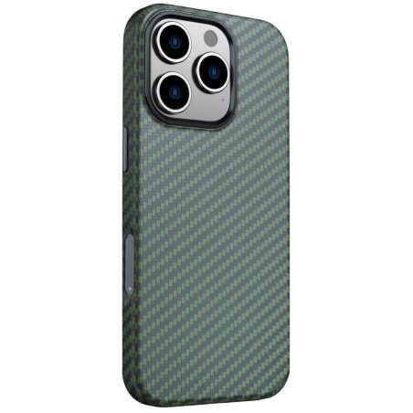 Swissten pouzdro magstick shell pro apple iphone 16 pro max zelené