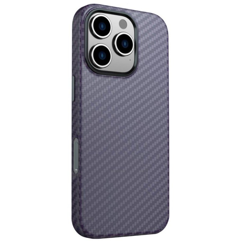 Swissten pouzdro magstick shell pro apple iphone 16 pro max fialové