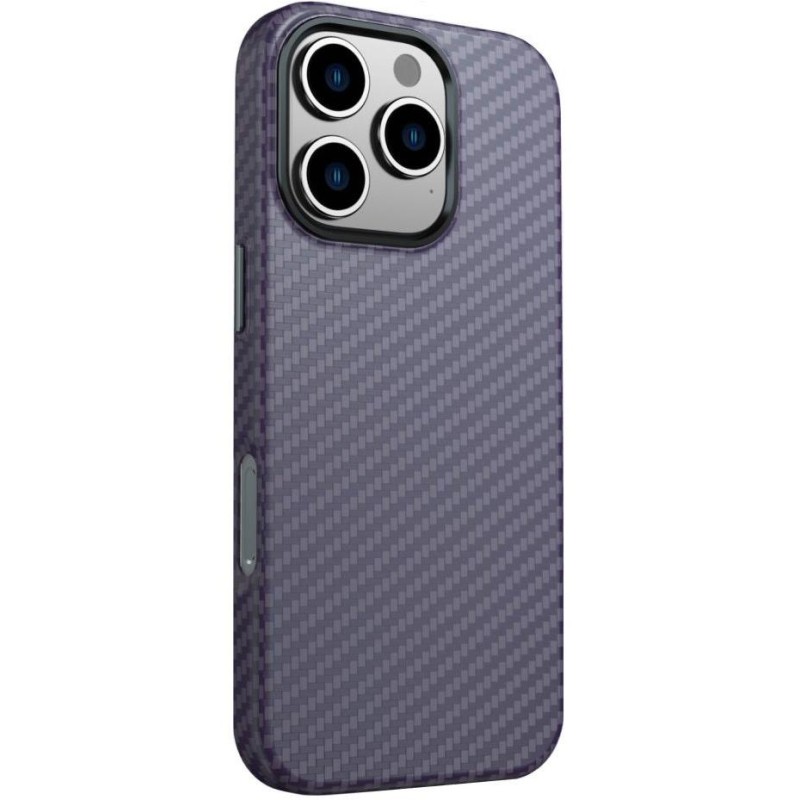 Swissten pouzdro magstick shell pro apple iphone 16 pro fialové