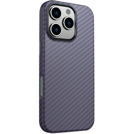 Swissten pouzdro magstick shell pro apple iphone 16 pro fialové