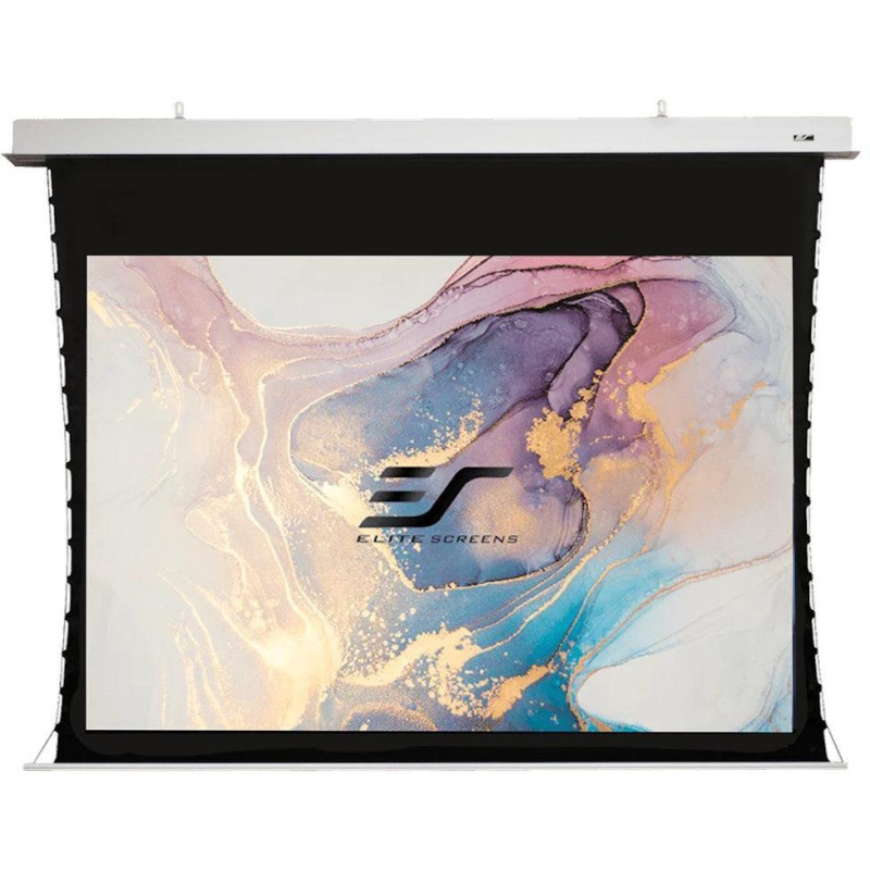 POŠKOZENÝ OBAL - ELITE SCREENS plátno elektrické motorové stropní 120" (304,8cm)/ 16:9/ 149,4×265,7cm/ gain 1.1/ 8" drop
