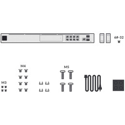 POUŽITÉ - Ubiquiti UniFi Dream Machine SE - Router, Full UniFi OS, IPS/IDS, 8x GbE, 1x 2.5GbE, 2x SFP+, 8x PoE+ - Výpro...