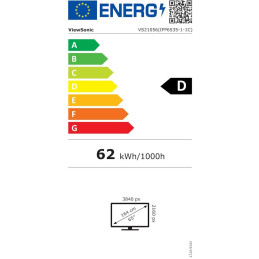 ViewSonic IFP 65"4K, Android 16 EDLA, 64 dotykov.bodů IR, 8G/128GB, HDMI,VGA,DP,,USB-A/B/C,RJ45,PIR sensor,2x20W speaker