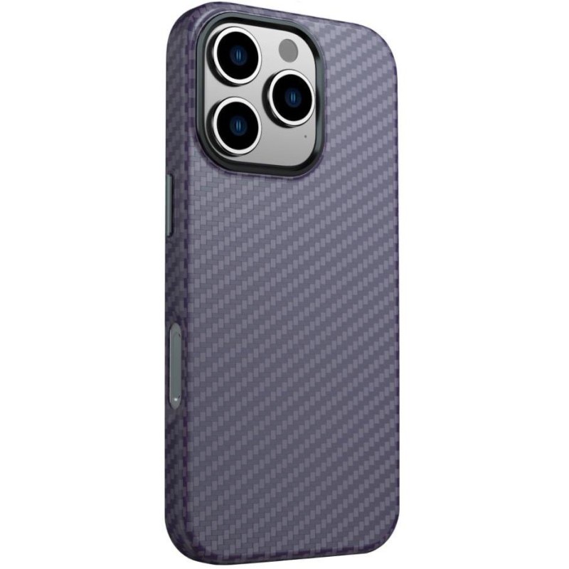 Swissten pouzdro magstick shell pro apple iphone 16 fialové