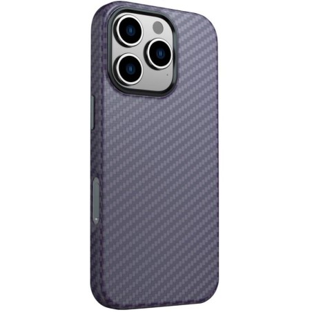 Swissten pouzdro magstick shell pro apple iphone 16 fialové