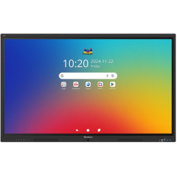ViewSonic IFP 55" 4K Android 16 EDLA, 64 dotyk.bodů IR, 8G/128GB, HDMI,VGA,DP,USB-A/B/C,RJ45,RS232,PIR sensor,subwoofer
