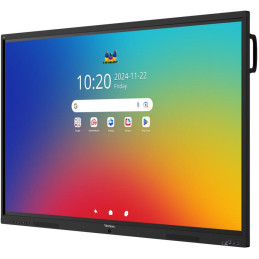 ViewSonic IFP 65" 4K Android 16 EDLA, 64 dotyk.bodů IR, 8G/128GB, HDMI,VGA,DP,USB-A/B/C,RJ45,RS232,PIR sensor,subwoofer