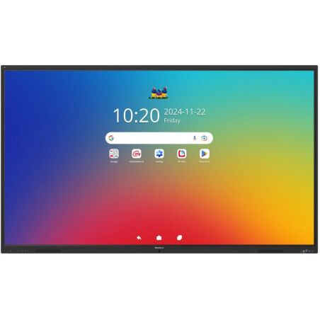 ViewSonic IFP 98" 4K Android 16 EDLA, 64 dotyk.bodů IR, 8G/128GB, HDMI,VGA,DP,USB-A/B/C,RJ45,RS232,PIR sensor,subwoofer