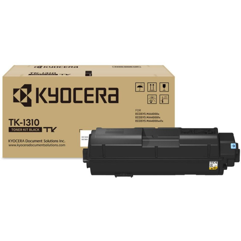 Kyocera Toner TK-1310 na 3 000 A4 (při 5% pokrytí), pro ECOSYS MA4000x/fx/wifx