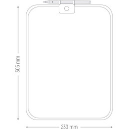 COLORWAY dětský kreslící tablet CW-WT15BK/ 15"/ Černý